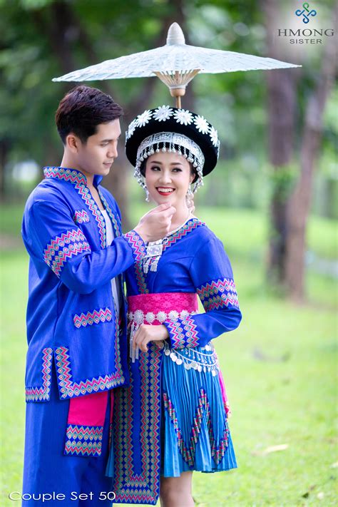 Couple S Set Cp50 Hmong Fashion Hmong Clothes Traditional Outfits