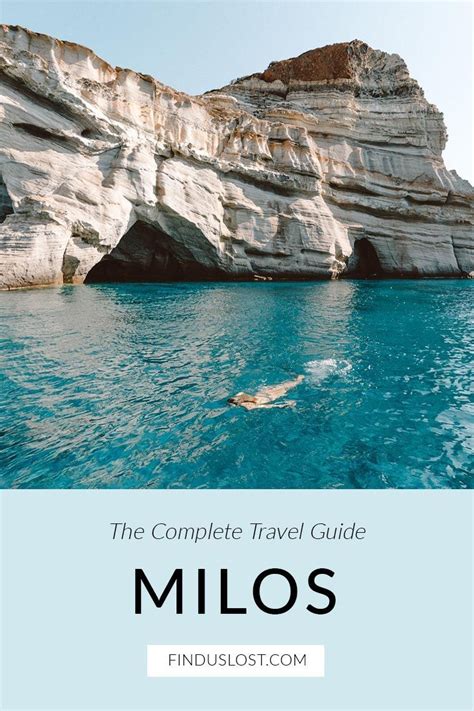 The Milos Greece Travel Guide Features Our Favorite Spots On The