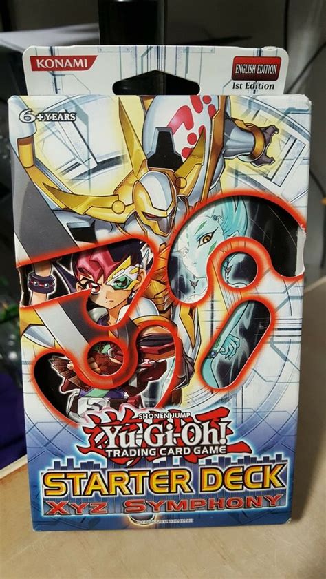 Yu Gi Oh Starter Deck Xyz Symphony 1st Edition Sealed New