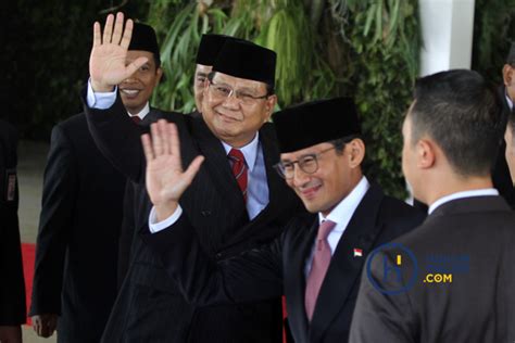 Potret Pelantikan Jokowi Maruf Amin