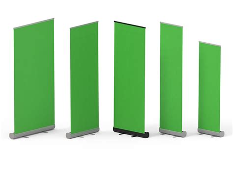 Portable And Retractable Green Screen Video Backdrop For Home Office