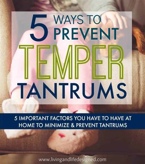 5 Ways To Prevent Temper Tantrums That Start At Home