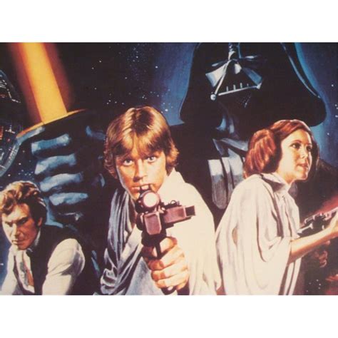 Tom Chantrell Stars Wars Movie Poster Collage