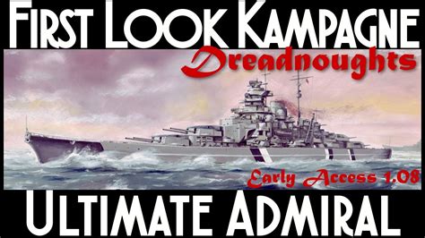 First Look Deutsche Kampagne 1920 Lets Play Ultimate Admiral Dreadnoughts Youtube