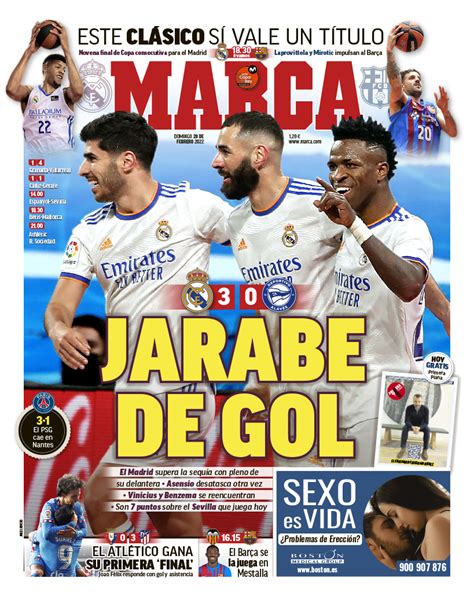 Today S Papers Real Madrid Bounce Back With A Win As Barcelona Prepare To Travel To Mestalla
