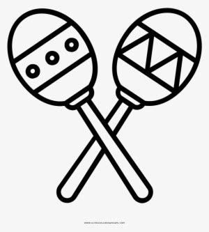 Maracas Coloring Pages With Page Ultra Maracas Para Colorear Png Image Transparent Png Free