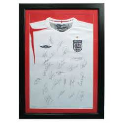 England are the joint oldest national football team in the world alongside scotland. Signed England Football Shirt 2006 - Anglers' Net
