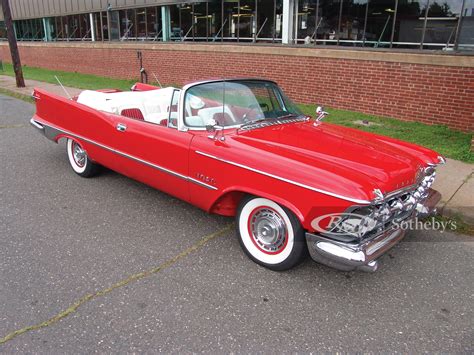 1959 Chrysler Imperial Crown Convertible With Trailer Vintage Motor