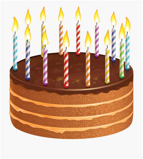 Birthday Cake And Candles Clipart 10 Free Cliparts Download Images On