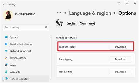 Language Settings Windows 11