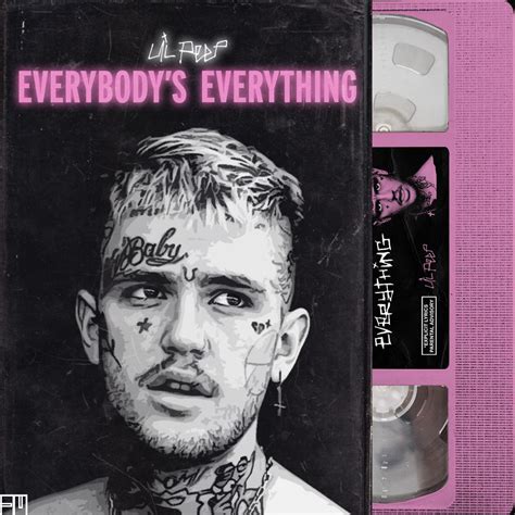 Lil Peep Everybodys Everything Album Cover Design Cyber Aesthetic