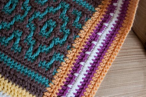 Crochet blanket kits with yarn. The Colorful Nya Mosaic Crochet Blanket - Budget Yarn Reviews