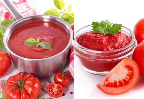 That little can or tube of tomato paste is hiding many flavor secrets; Tomato Sauce Vs. Tomato Paste - A Comparison | Cuisinevault