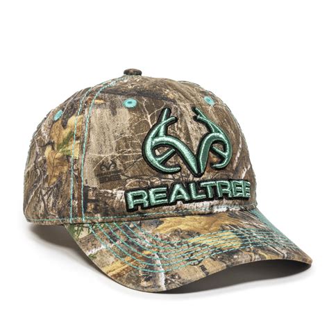 Realtree Hunting Unstructured Ladies Baseball Style Hat Edge Camo