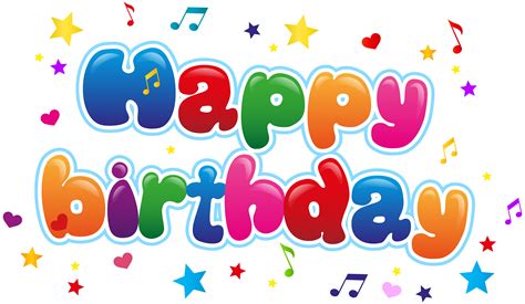 Happy Birthday Png Images Free Download