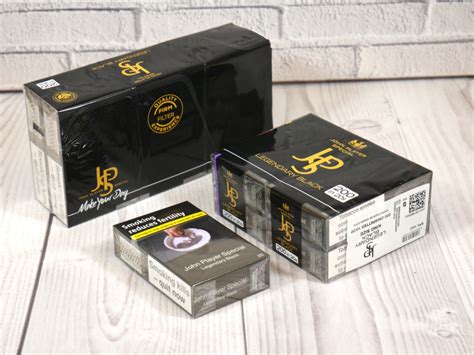 Jps Black Kingsize 10 Packs Of 20 Cigarettes 200