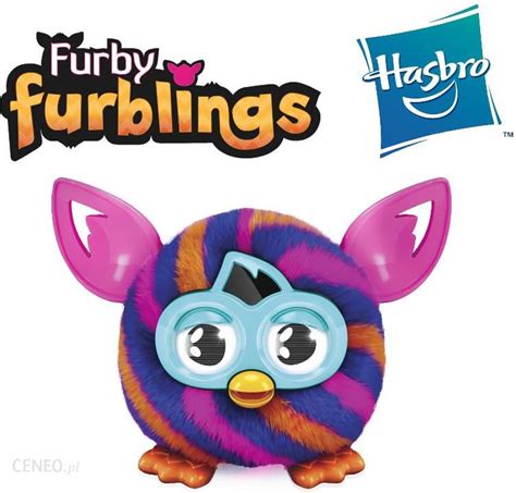 Hasbro Furby Boom Furbisie Blue Diagonal Stripes A7891 Ceny I Opinie