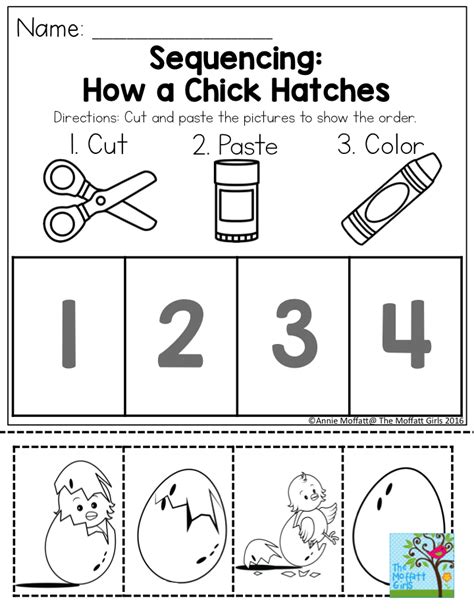 Cut And Paste Preschool Worksheets