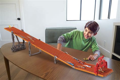 Best Buy Hot Wheels Super Lane Raceway Track Set Orange V