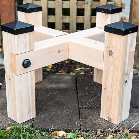 This article features detailed instructions for building a sturdy stand for your rain barrel. DIY Rain Barrel Stand - The Handyman's Daughter