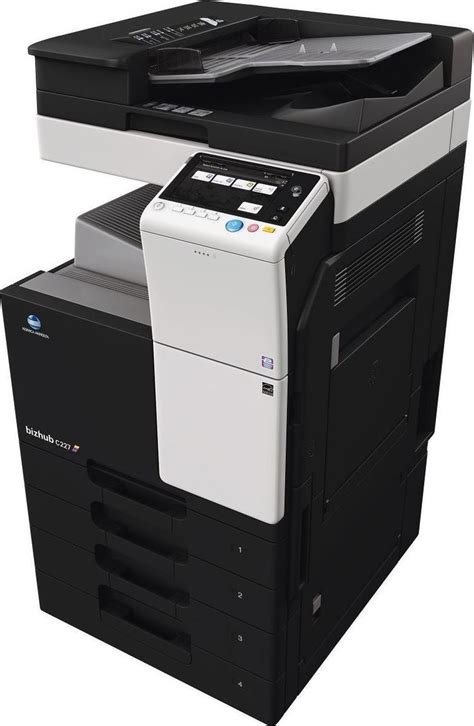 Konica minolta business solutions, u.s.a., inc. Konica Minolta Bizhub C227 Copier Printer Scanner - CopyFaxes