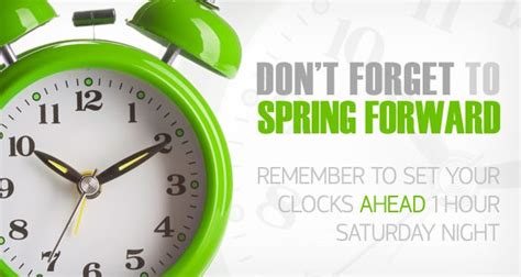 Dont Forget Spring Forward On Sunday Save Newport