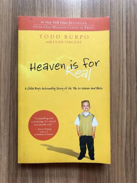 Heaven Is For Real Todd Burpo Hobbies And Toys Books And Magazines