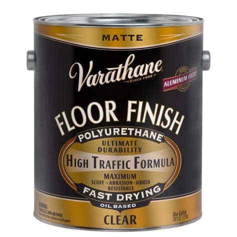 Varathane 1 Gal Clear Matte Oil Based Floor Finish Polyurethane 2