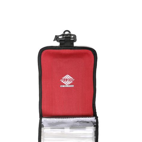 Aqua Quest Cell Shield Max 100 Waterproof Bag Red Durasport