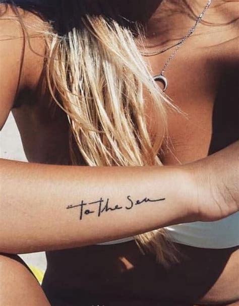 68 Small Meaningful Words And Quotes Tattoo Ideas To Look Unique