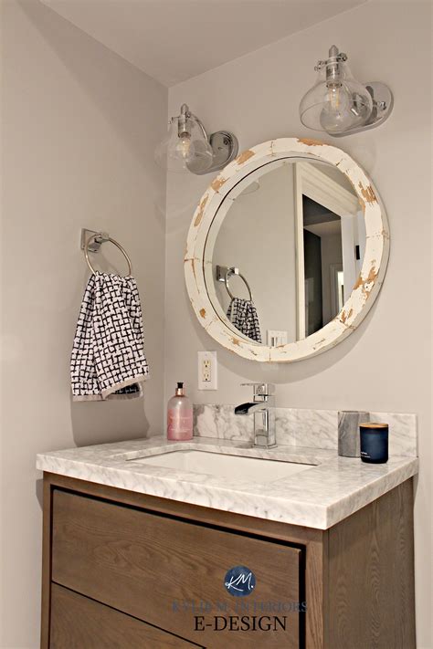 Below are 12 diy vanity mirror ideas and projects. Small bathroom update ideas. wood vanity, marble ...