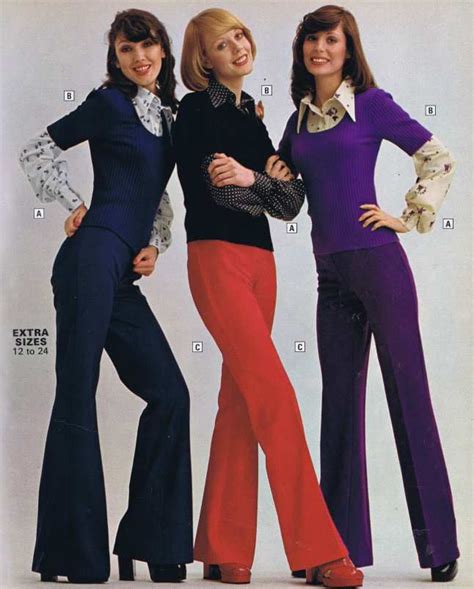 Images From The Seventies 70s Flares For Women Seventies Fashion