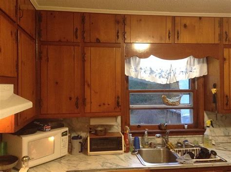 Cabinet painting kits include much, but not all, of the materials you need. Painting over Old Shellacked Cabinets | Pine cabinets, Kitchen cabinets, Pine kitchen cabinets