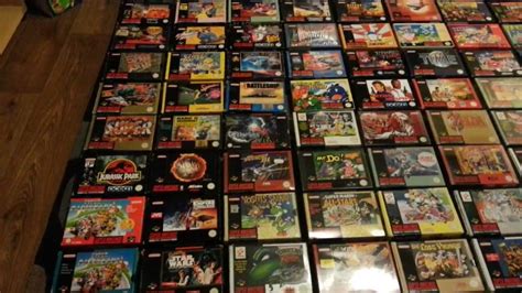 Super Nintendo Entertainment System Collection Massive