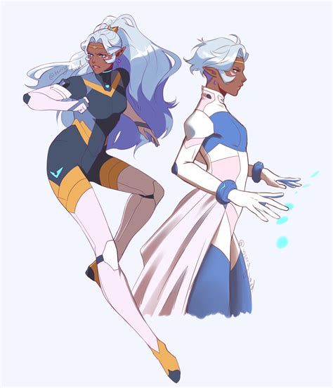 Princess Allura Voltron Legendary Defender And 1 More Drawn By