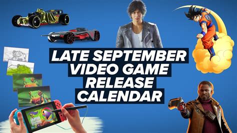 Late September Game Releases Youtube