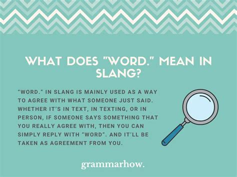 What Does Word Mean In Slang Helpful Examples