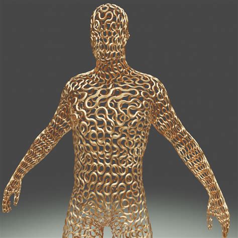 3d Abstract Man Human Model Turbosquid 1664161