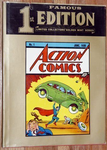 Action Comics No 1 Famous First Edition Limited Collectors Golden Mint