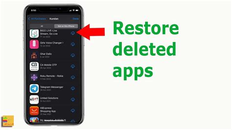 How To Find Deleted Apps That You Had Purchased And Restore Them In