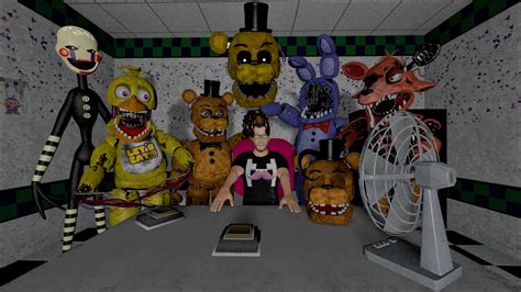 Sfm Fnaf Markiplier In Fnaf 2 By Mauricio2006 On Deviantart