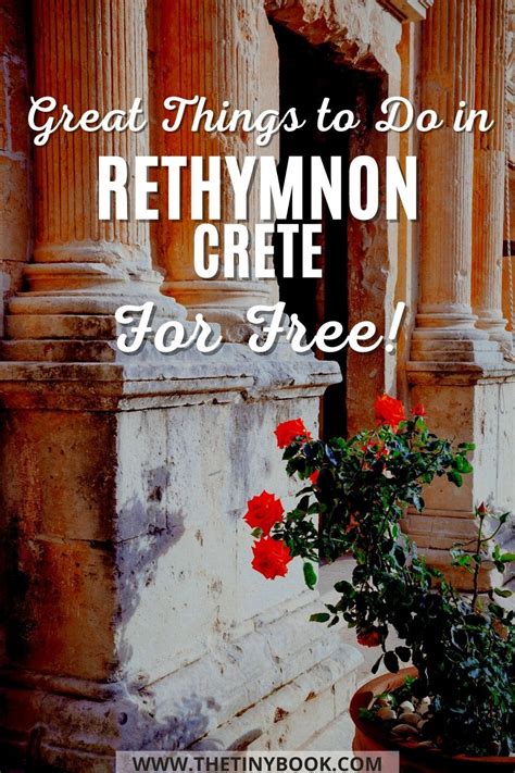 Wonderful Free Things To Do In Rethymnon Crete Free Things To Do