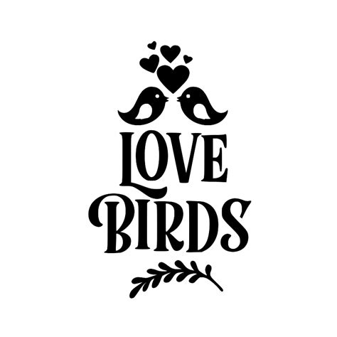 Free Love Birds Svg
