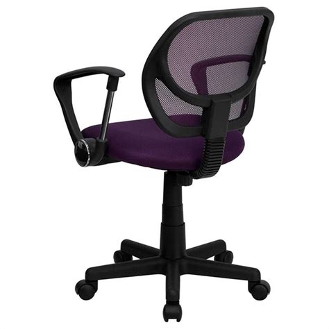 Product titlemainstays acrylic rolling office chair, purple. Mid-Back Purple Mesh Office Chair - WA-3074-PUR-A-GG