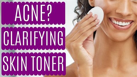 How To Make Your Own Soothing Diy Skin Toner Recipe Clarify And Soothe Your Acne Youtube