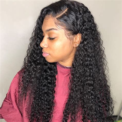 Curly Hair Wig New 13x6 Lace Front Wig Human Hair Natural Curly Wigs Ms Aloe Hair