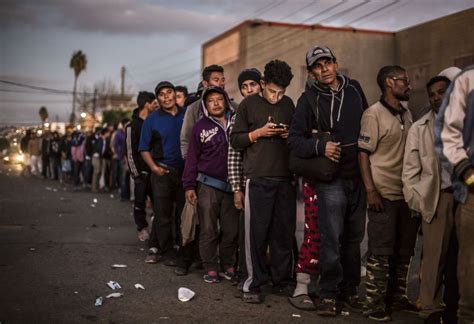 Mexico Border Inside A Makeshift Shelter For Migrants Cnn