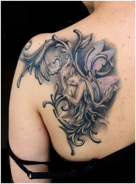 Here are 101 pretty back of neck tattoos, which include cross tattoo on back of neck, butterfly tattoo on back of neck, feather tattoo on back of neck, bow tattoo on back of neck, bird tattoo on back of neck, rose tattoo on back of neck, infinity love tattoo on back of neck and some others. 40 Impossibly Pretty Shoulder Tattoo Designs For Girls