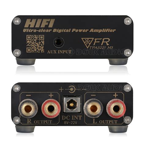 Super Mini Hifi Digital Power Amplifier Compact Class D Stereo Audio