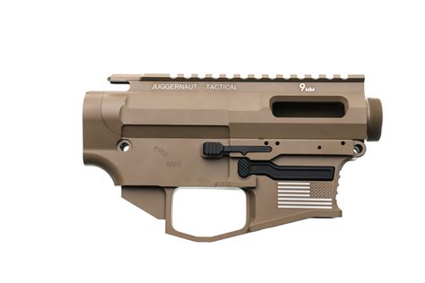 AR 9 Combo 80 Lower And Upper Receiver Juggernaut Tactical